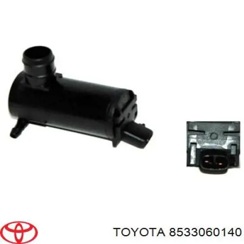 Bomba de limpiaparabrisas trasera para Toyota RAV4 (XA2)