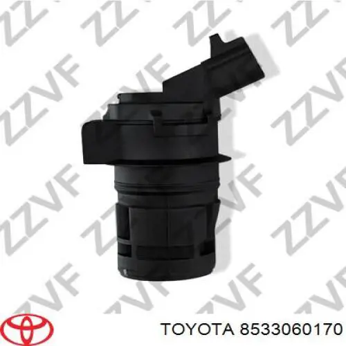 Bomba de agua limpiaparabrisas, delantera 8533060170 Toyota