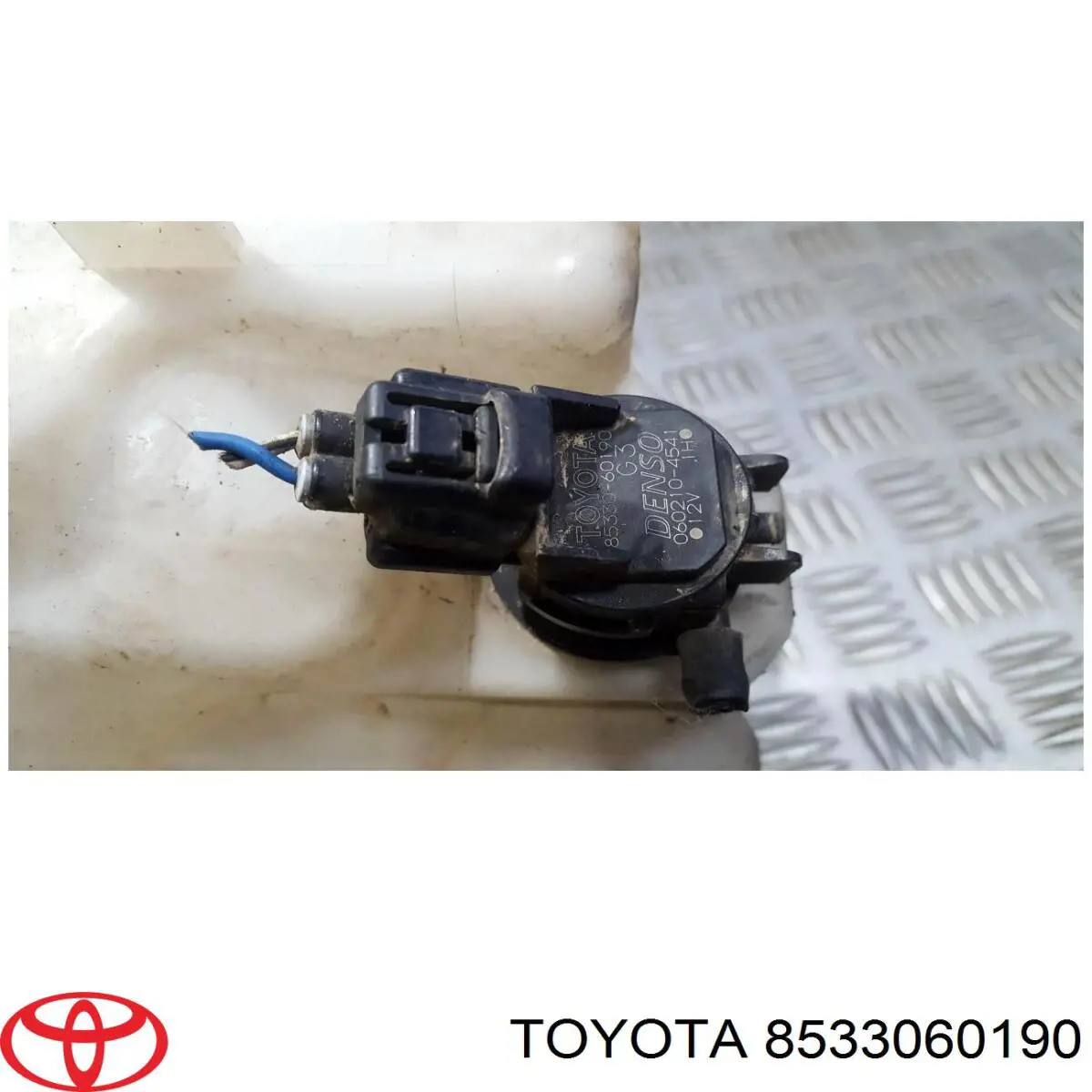 8533060190 Toyota Bomba de agua de lavado, lavado de parabrisas, delantera