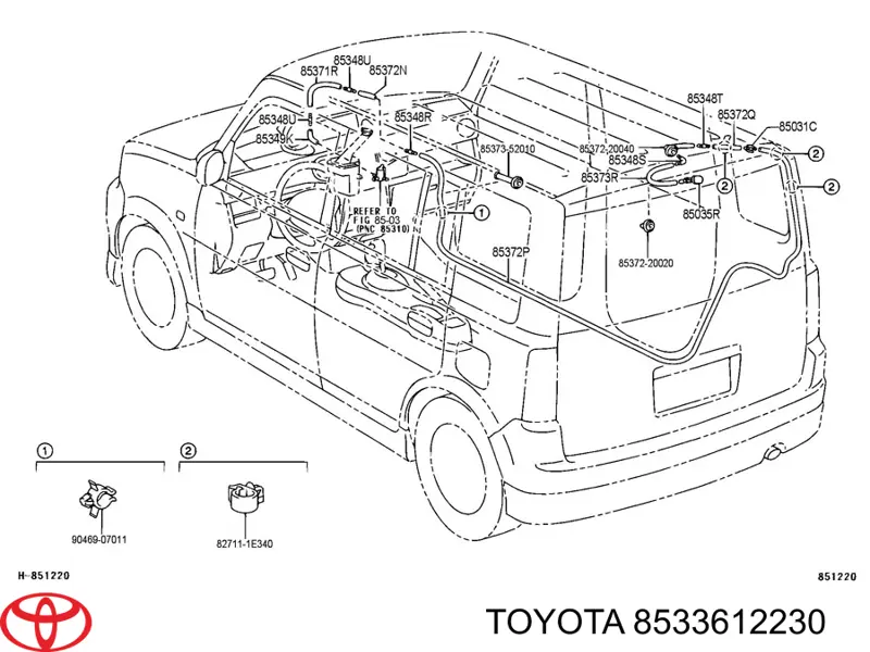 Comprar 8533612230 Toyota 