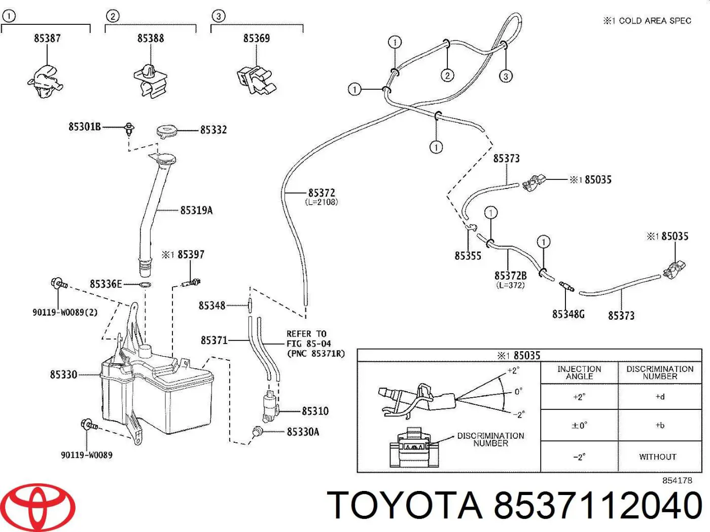 Comprar 8537112040 Toyota 