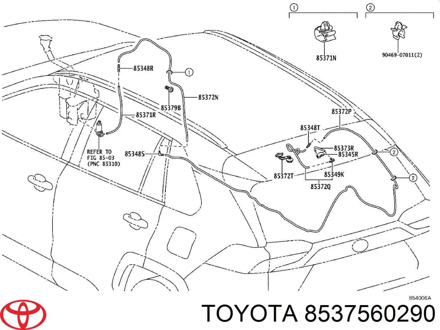 Comprar 8537560290 Toyota 