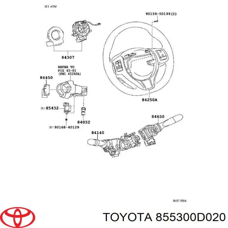  Toyota 855300D020 precio, desde 64,55 EUR