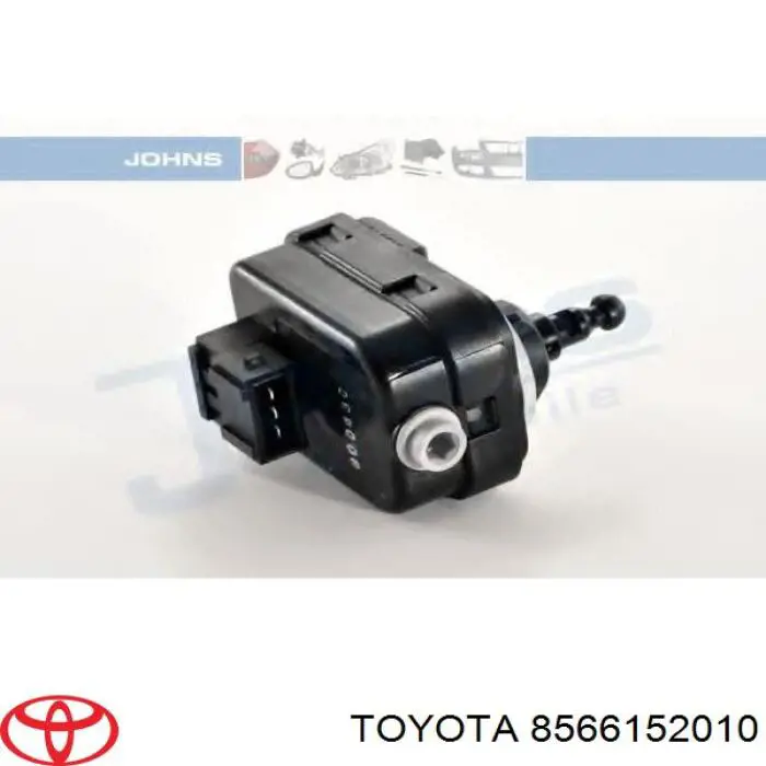 8566152010 Toyota Elemento de regulación, regulación del alcance de faros 