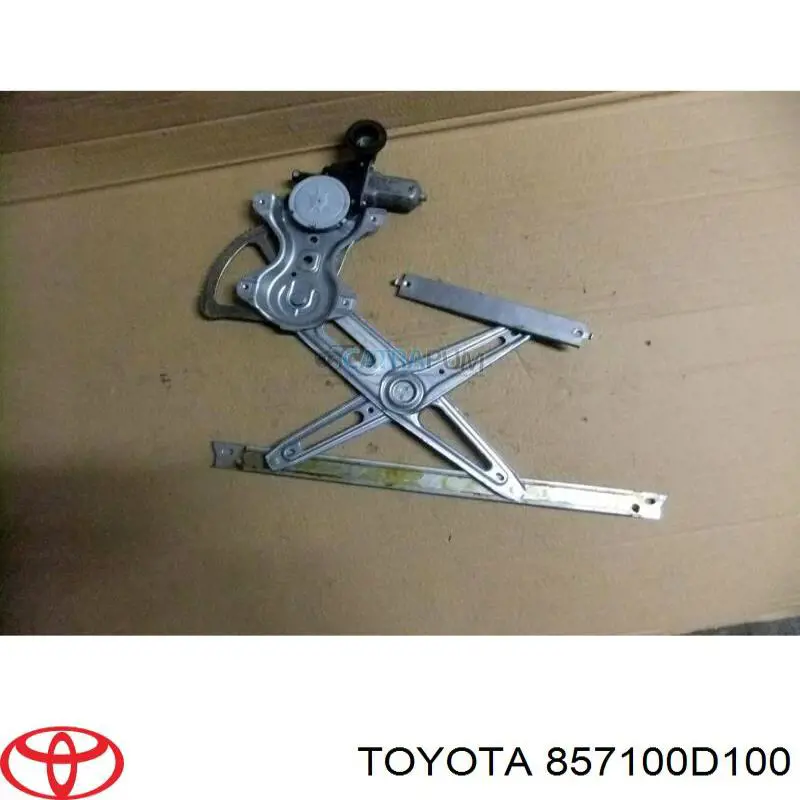 Motor del elevalunas de la puerta delantera derecha 857100D100 Toyota