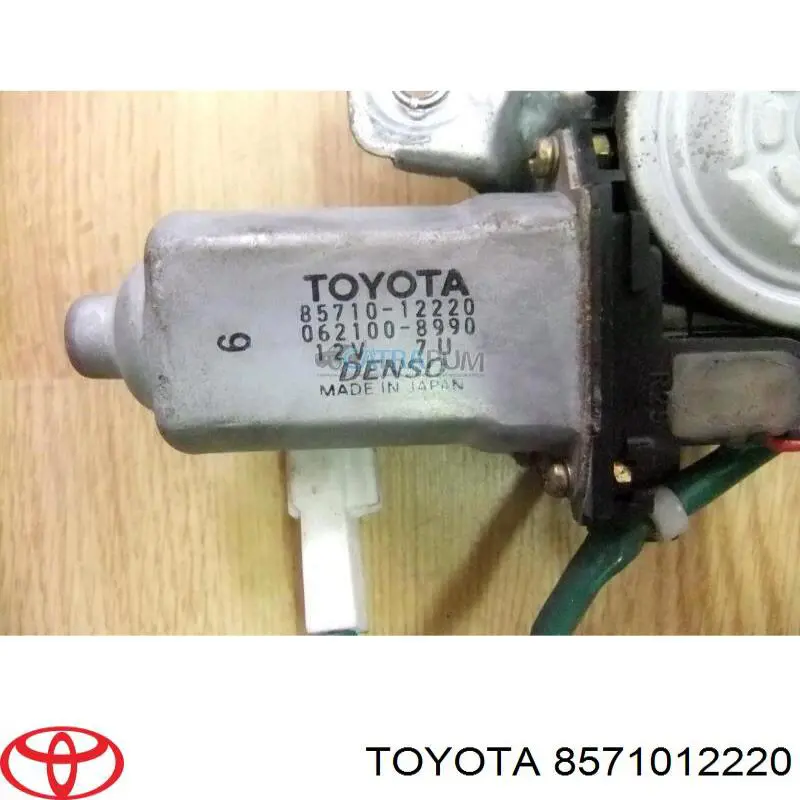 Motor eléctrico, elevalunas, puerta delantera derecha para Toyota Corolla (E11)