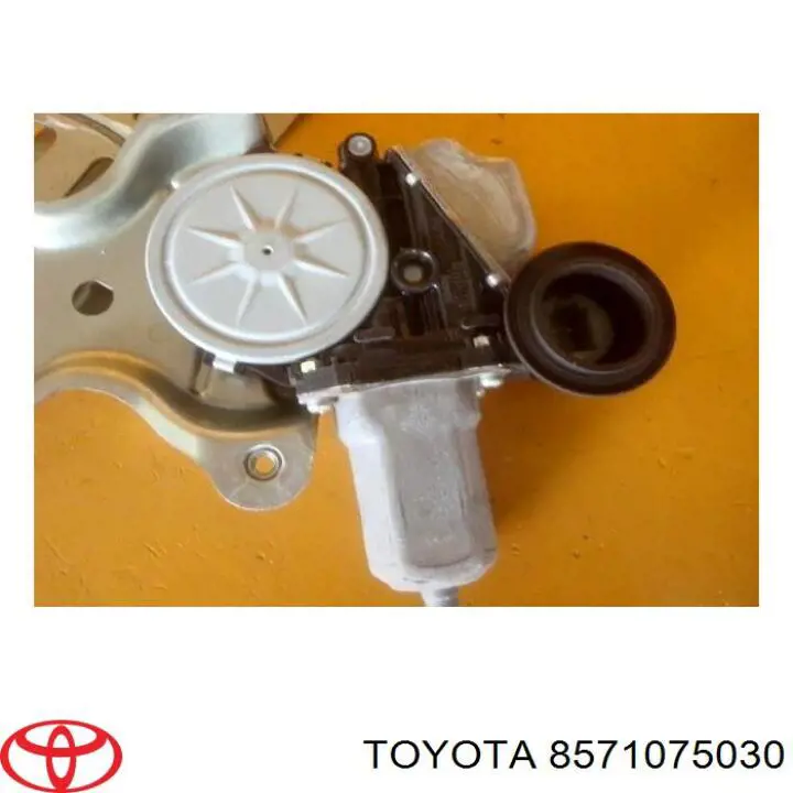 8571075030 Toyota motor eléctrico, elevalunas, puerta trasera izquierda