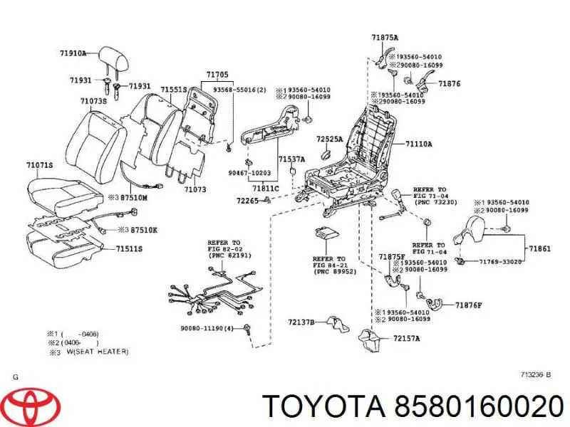 8580160020 Toyota