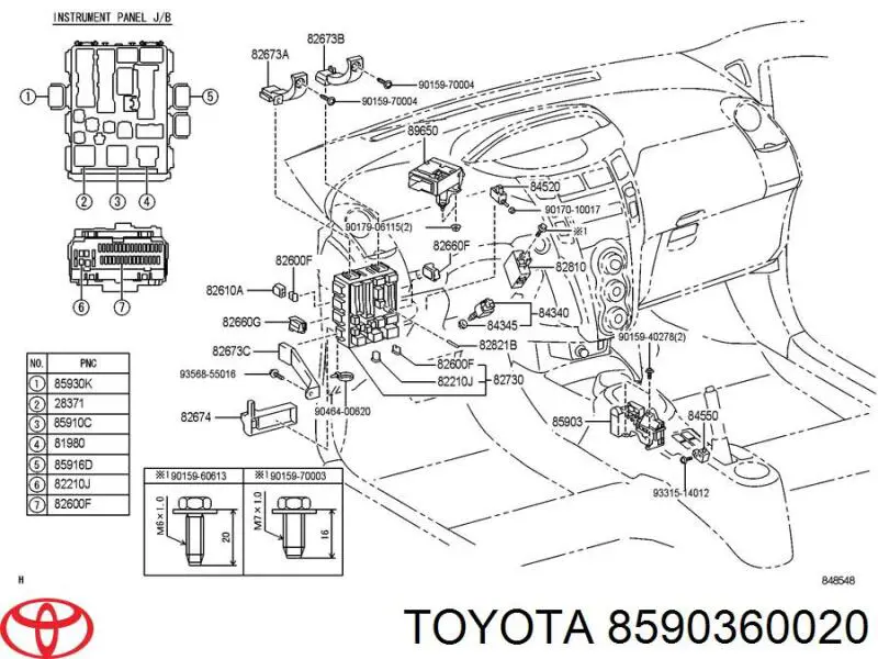 8590360020 Toyota