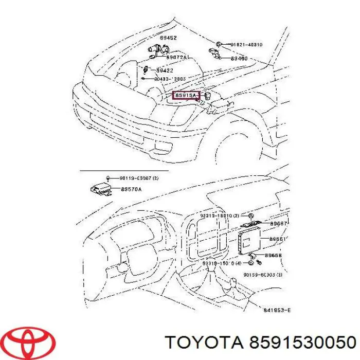  Toyota 8591530050 precio, desde 196,16 EUR