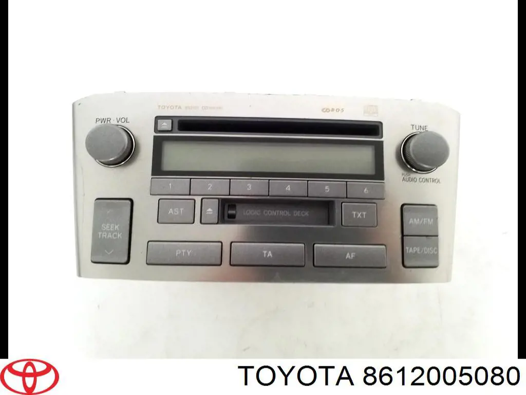 8612005080 Toyota radio (radio am/fm)