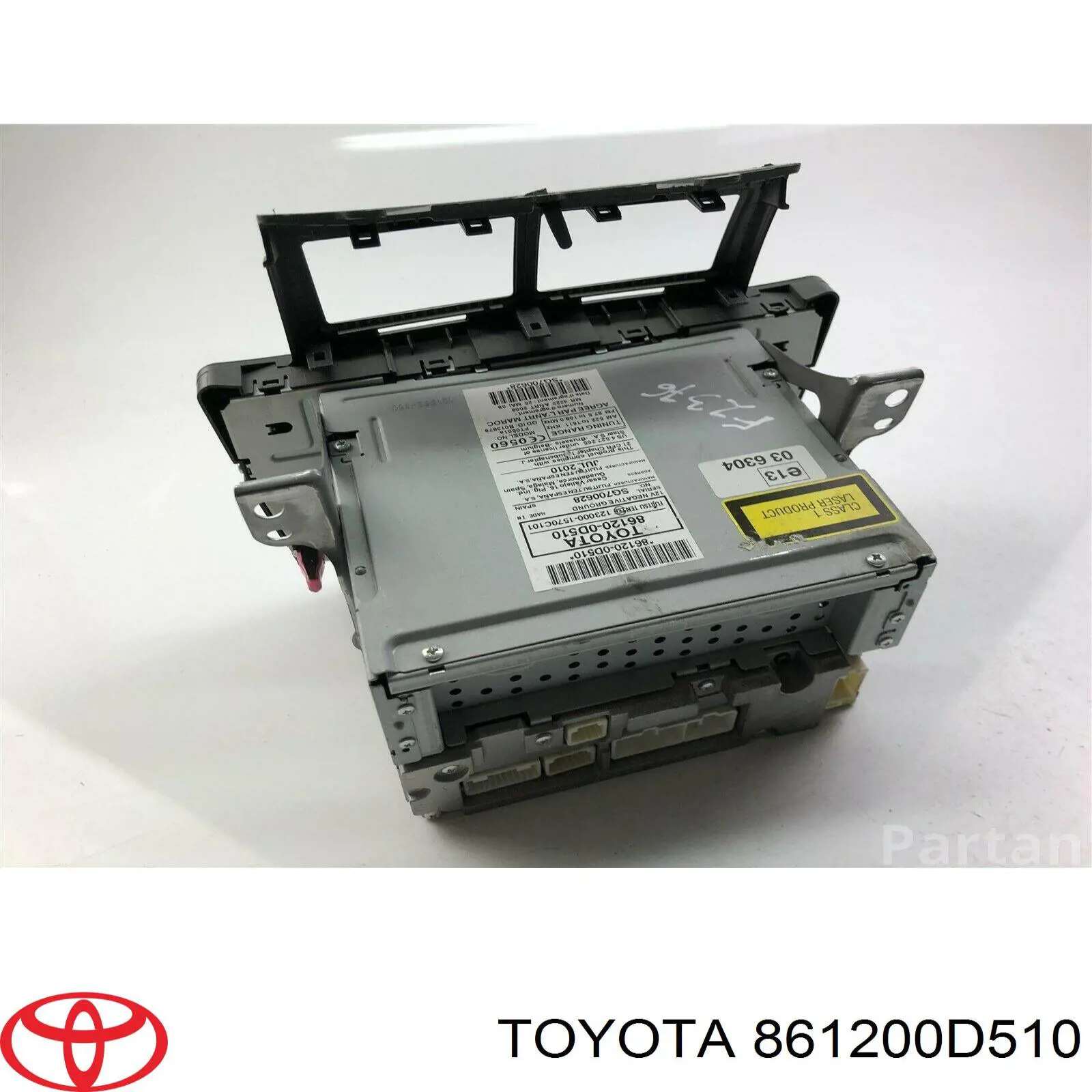 861200D510 Toyota Radio AM/FM