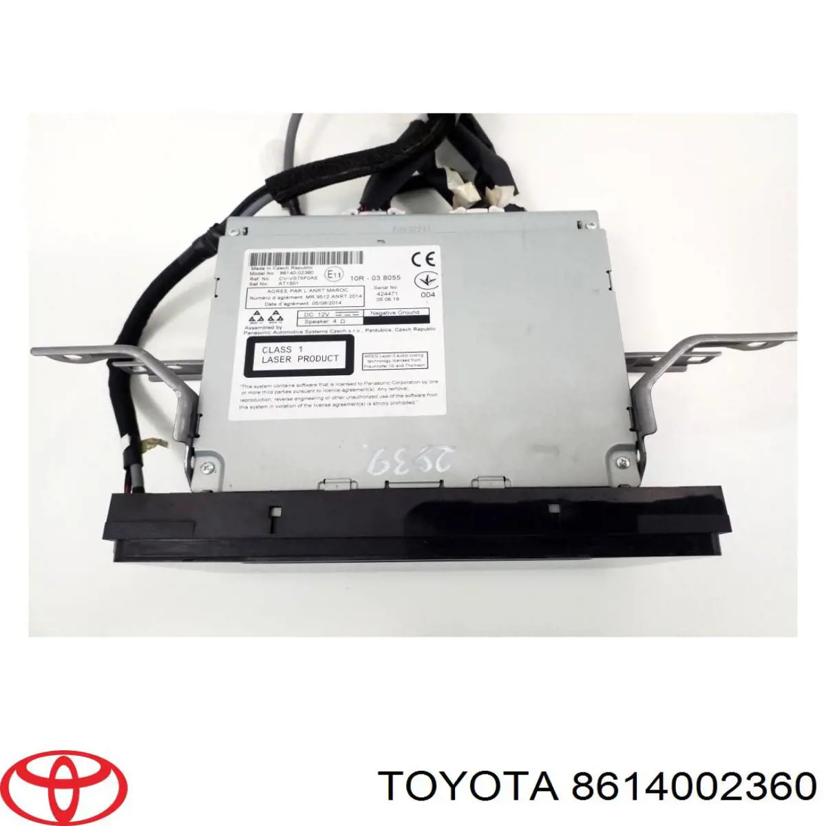 Pantalla multifunción Toyota 8614002360 precio, desde 139,39 EUR