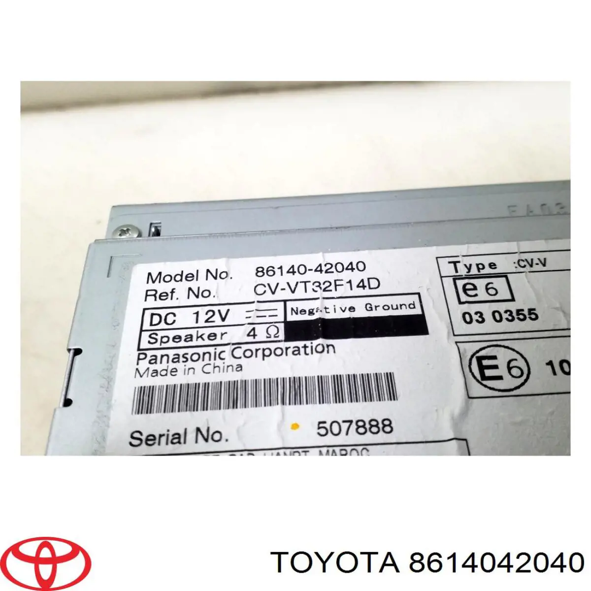 Comprar 8614042040 Toyota Pantalla