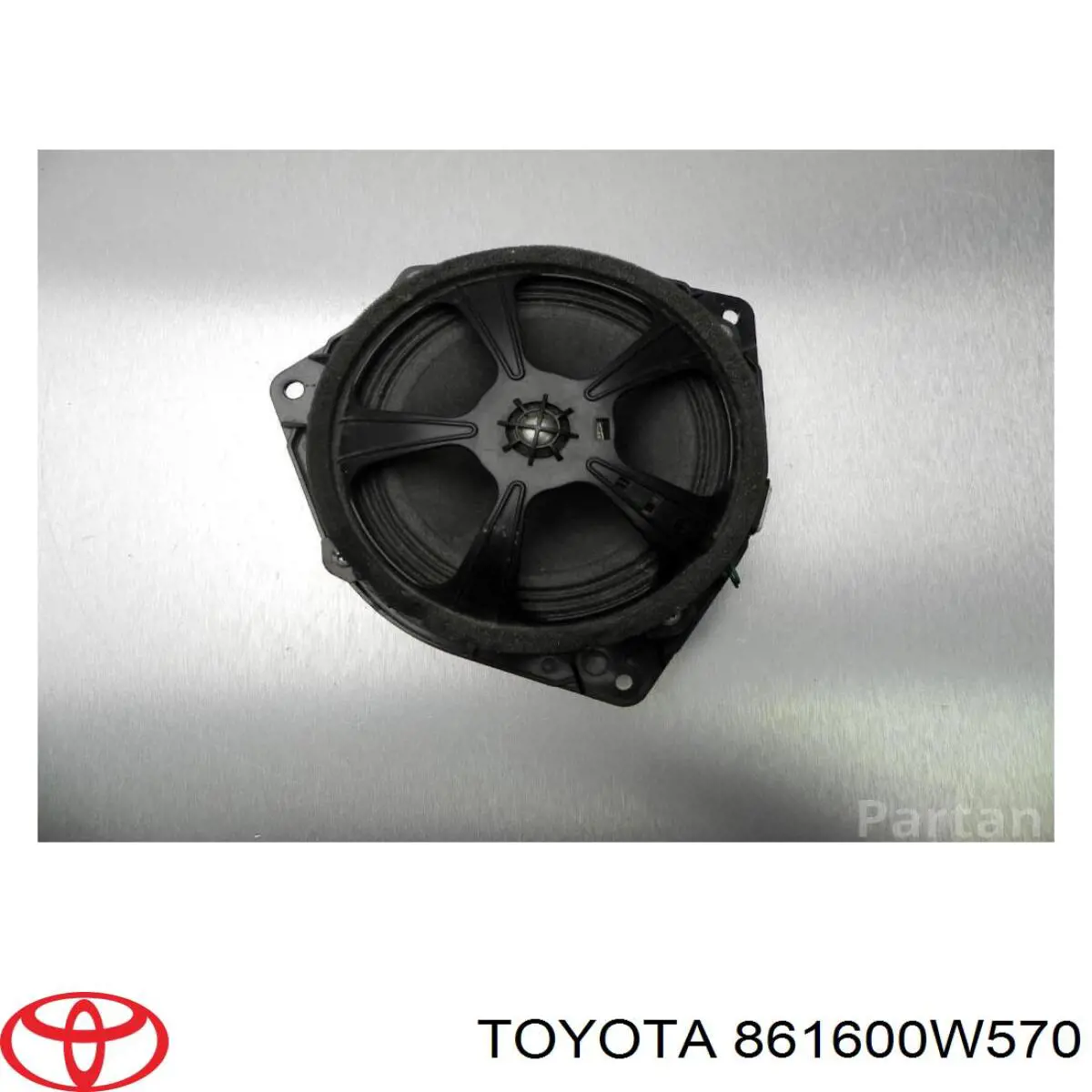Altavoz de la puerta delantera Toyota 861600W570 precio, desde 81,31 EUR