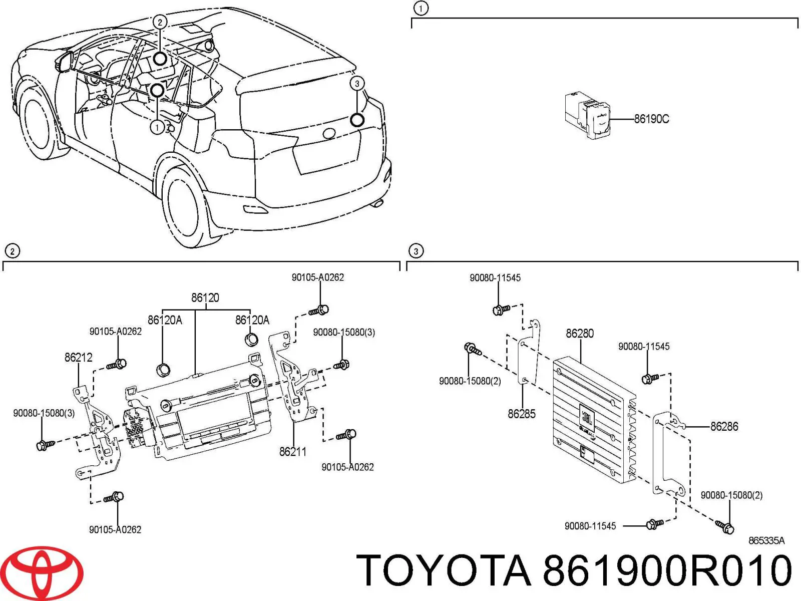 861900R010 Toyota