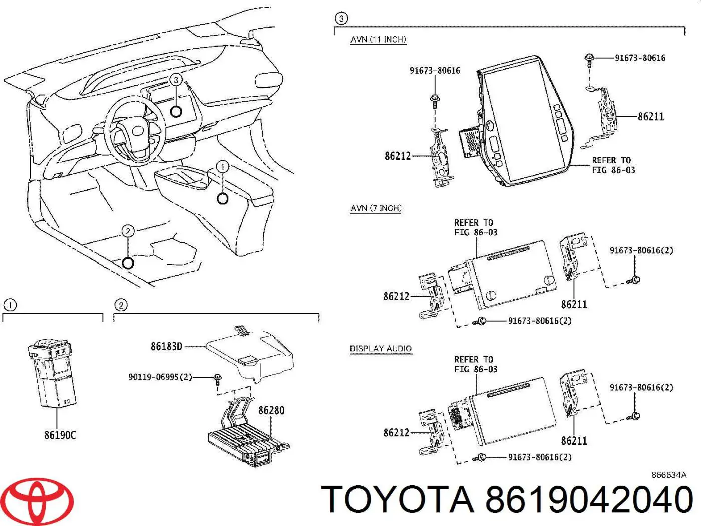 8619042040 Toyota 