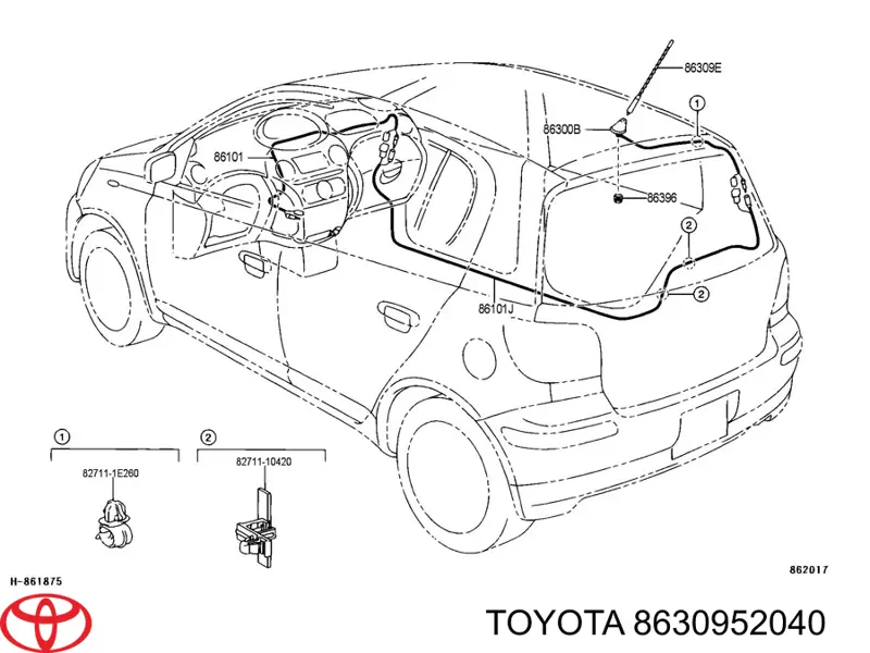 8630952040 Toyota