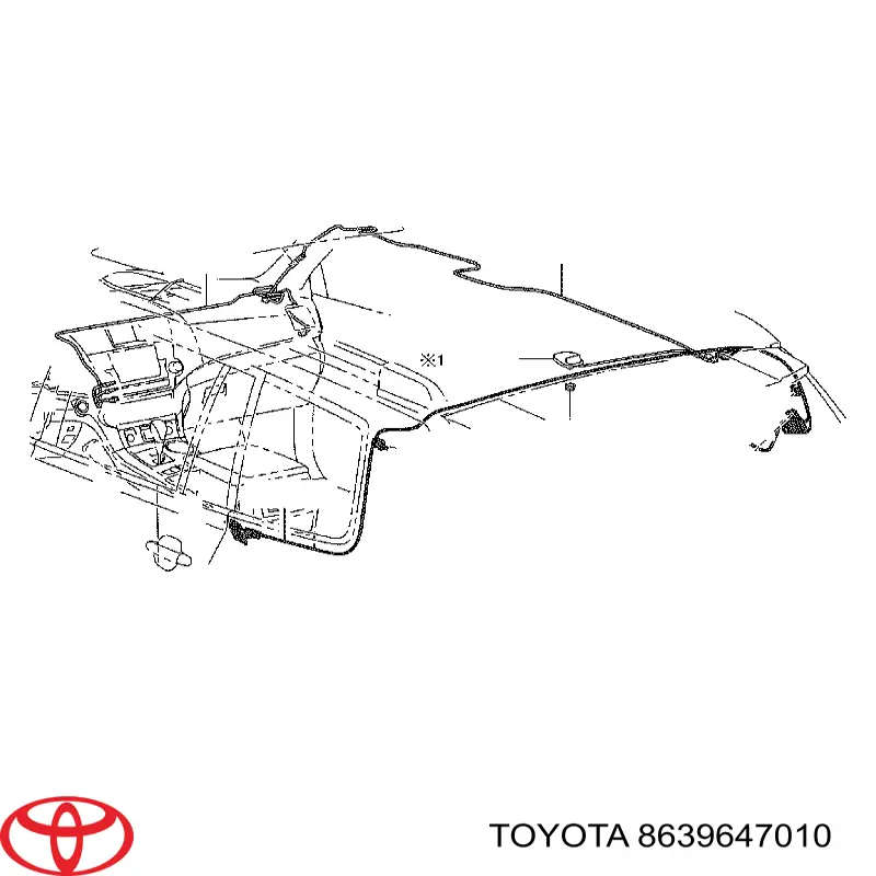 8639647010 Toyota 