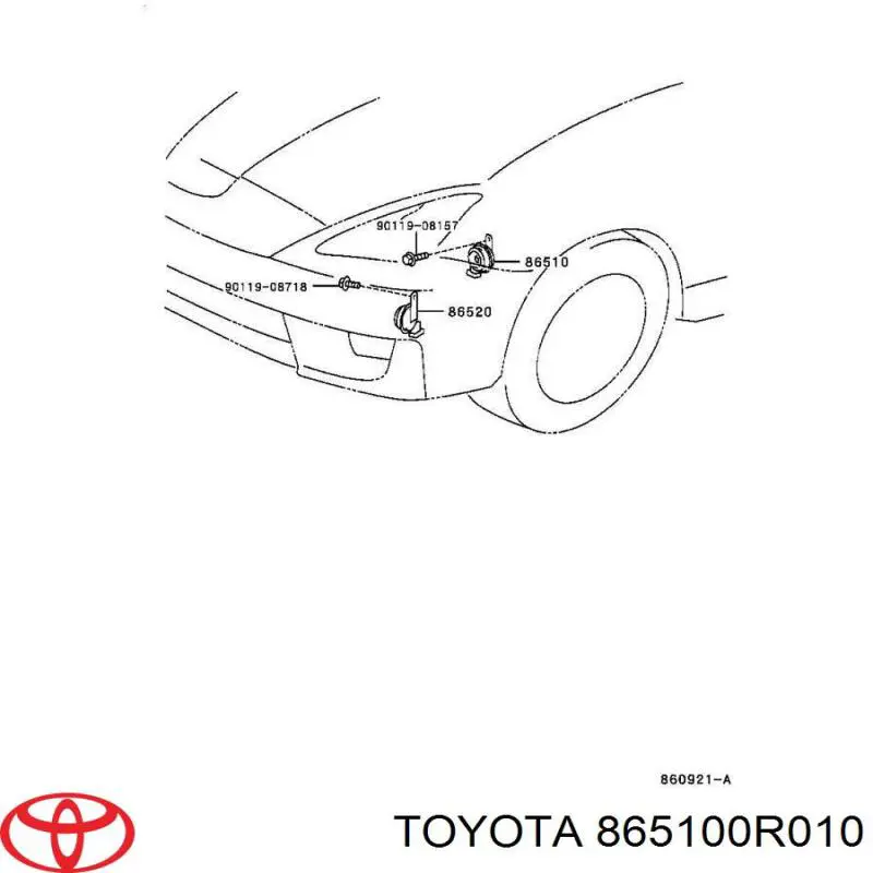 865100R010 Toyota