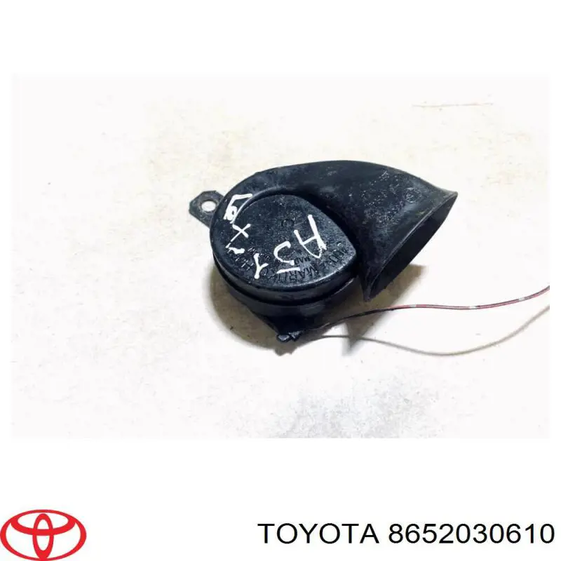 Claxon Toyota 8652030610 precio, desde 44,64 EUR