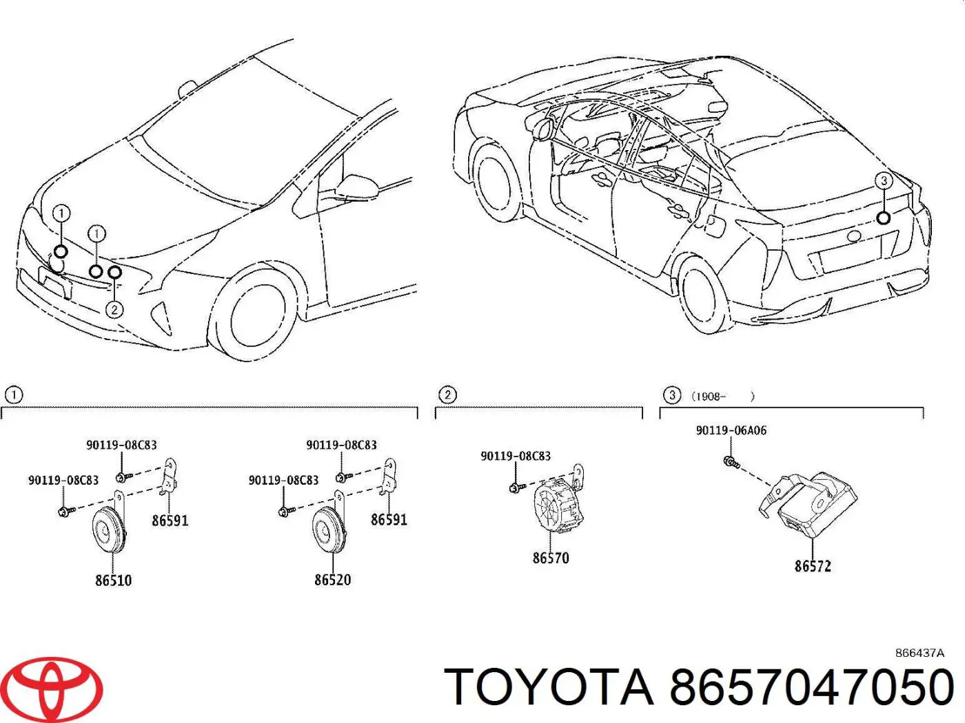 8657047050 Toyota