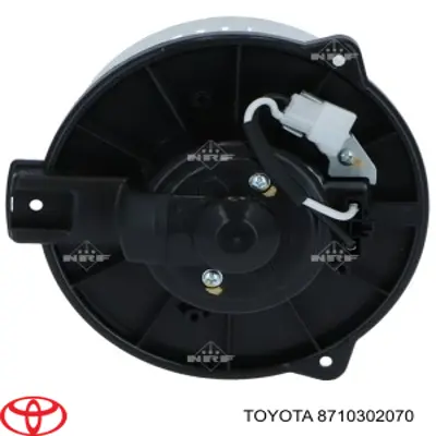 8710302070 Toyota motor eléctrico, ventilador habitáculo