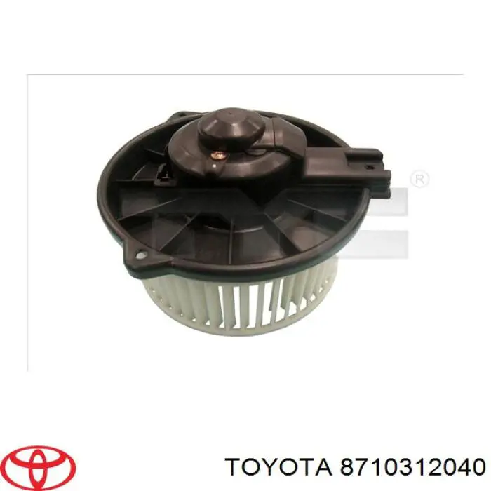 Motor eléctrico, ventilador habitáculo Toyota Corolla