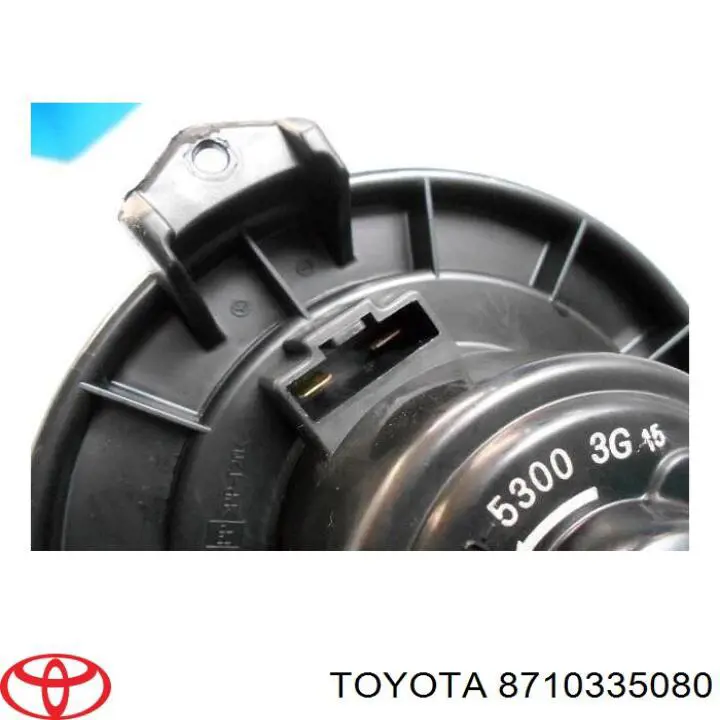 8710335080 Toyota motor eléctrico, ventilador habitáculo