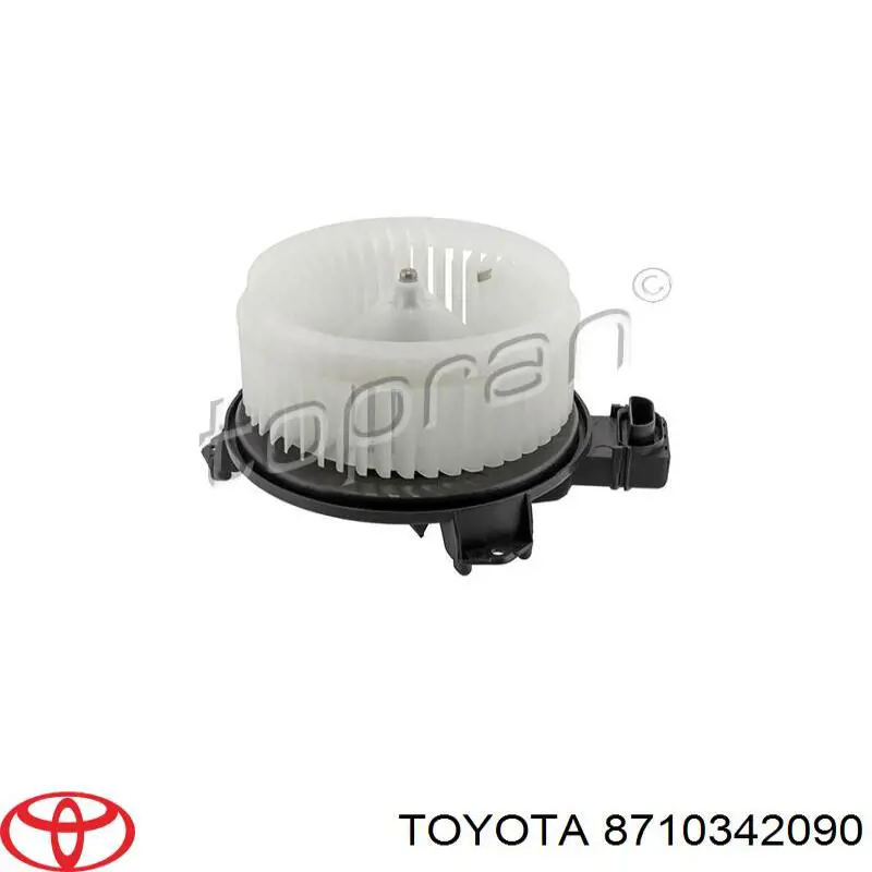8710342090 Toyota motor eléctrico, ventilador habitáculo