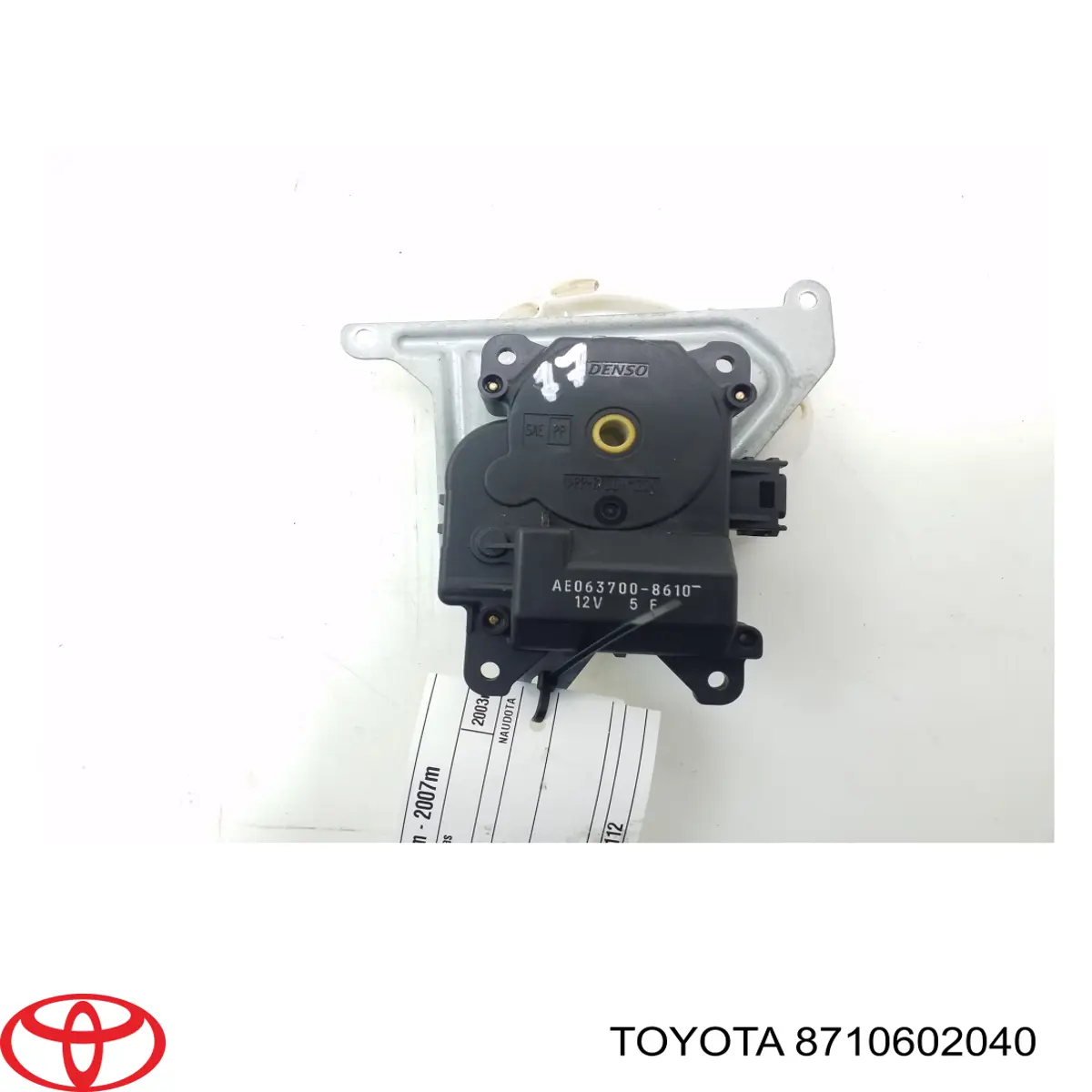 Actuador de compuerta de calefacción Toyota Corolla sedán (E12) (2002 - 2006) precio, desde 341,78 EUR