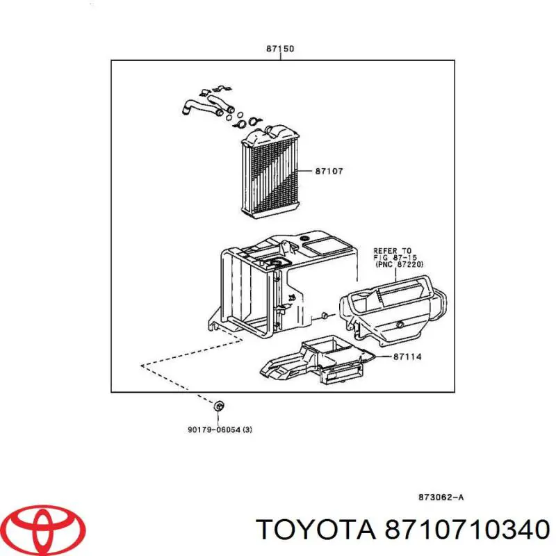 Radiador de calefacción Toyota RAV4 I Cabrio SUV (SXA 10) (1997 - 2000) precio, desde 57,38 EUR