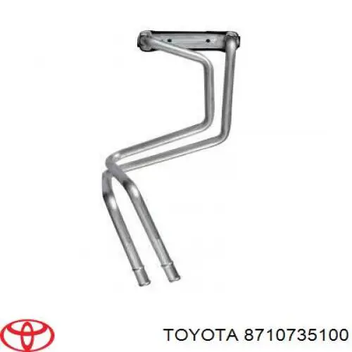 Radiador de calefacción Toyota 8710735100 precio, desde 75,49 EUR