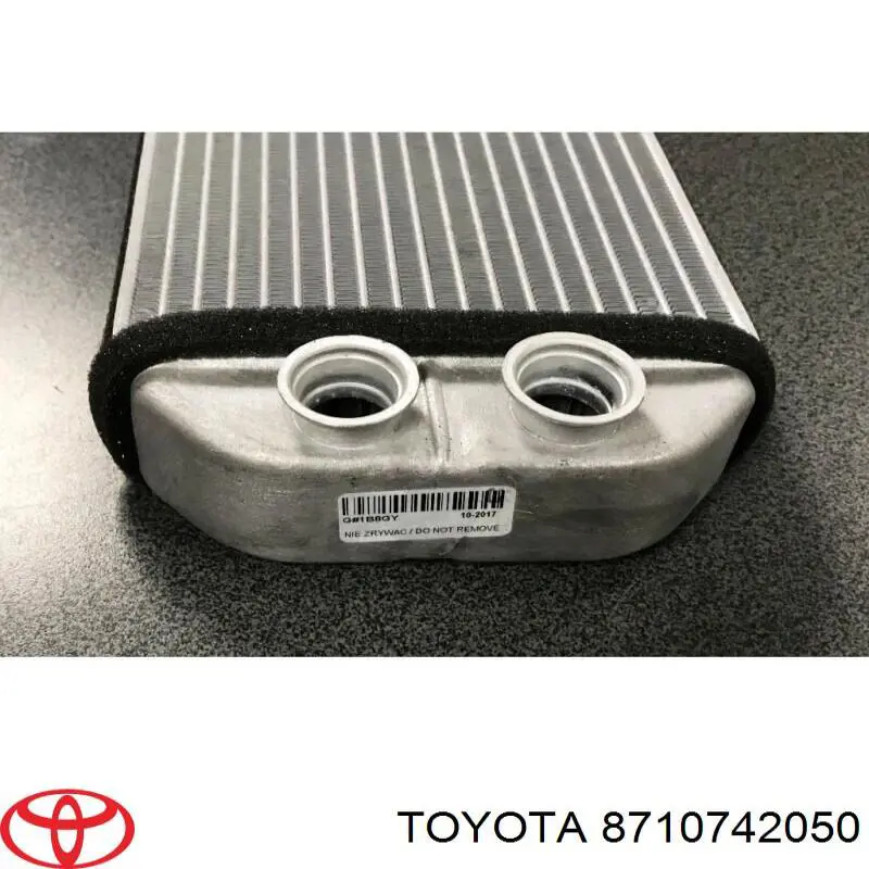 8710742050 Toyota radiador calefacción