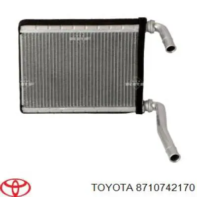 8710742170 Toyota radiador de calefacción