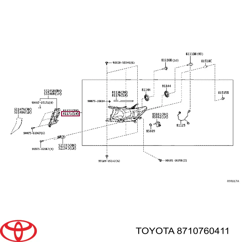 Comprar 8710760410 Toyota Radiador calefacción