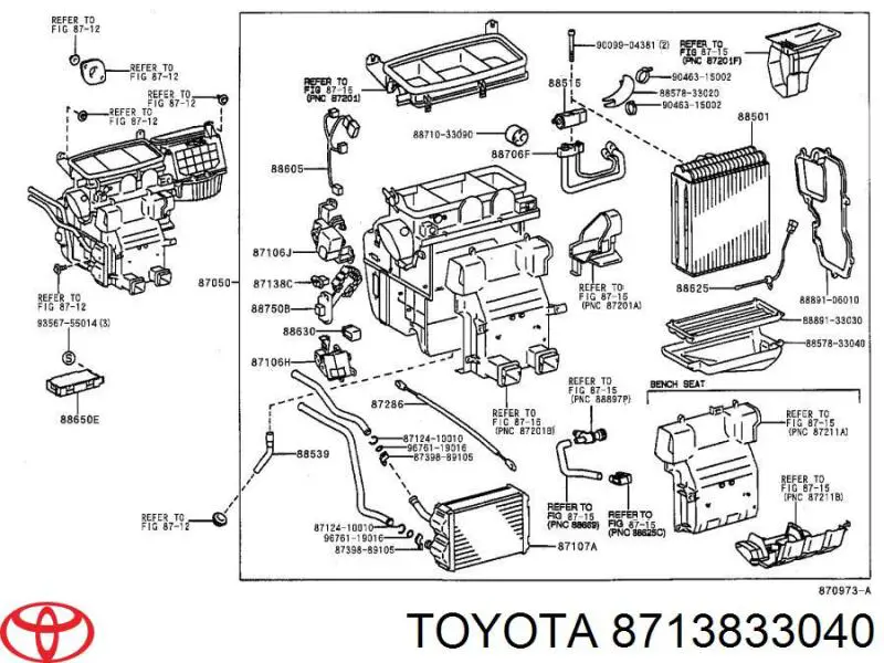 8713833040 Toyota