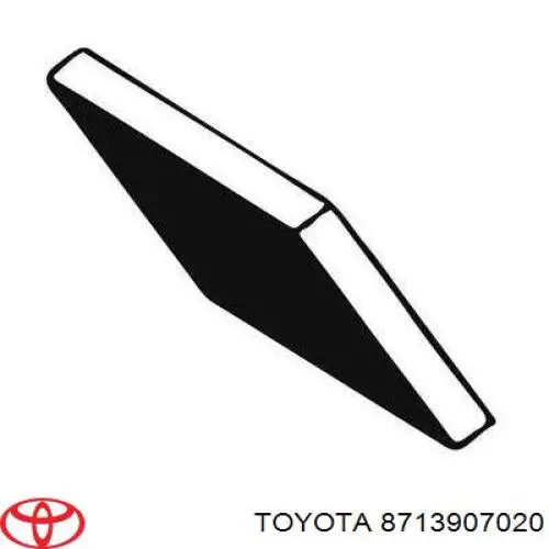 8713907020 Toyota filtro habitáculo