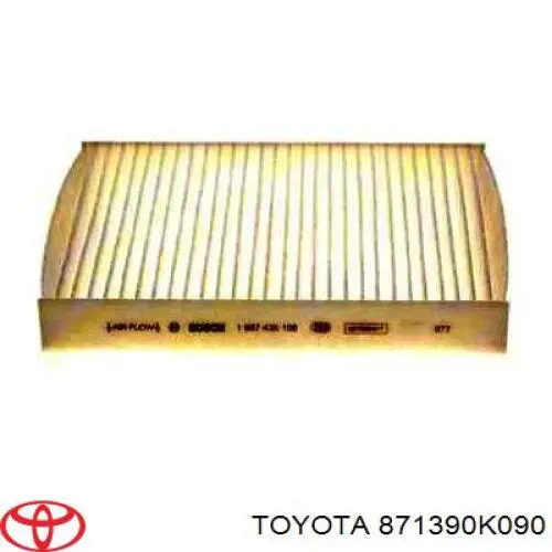 Filtro de cabina Toyota 871390K090 precio, desde 12,13 EUR