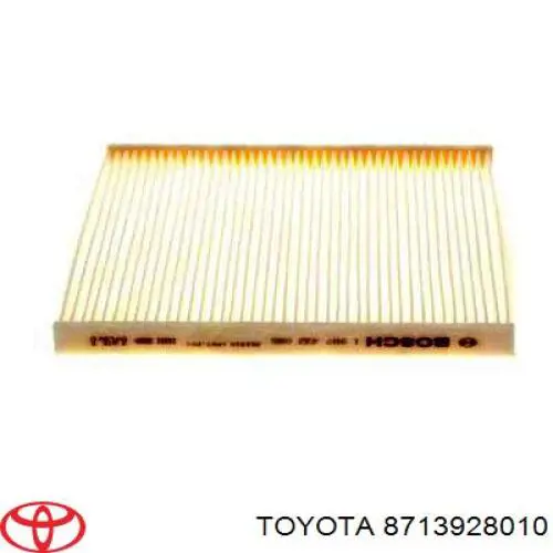 8713928010 Toyota filtro habitáculo