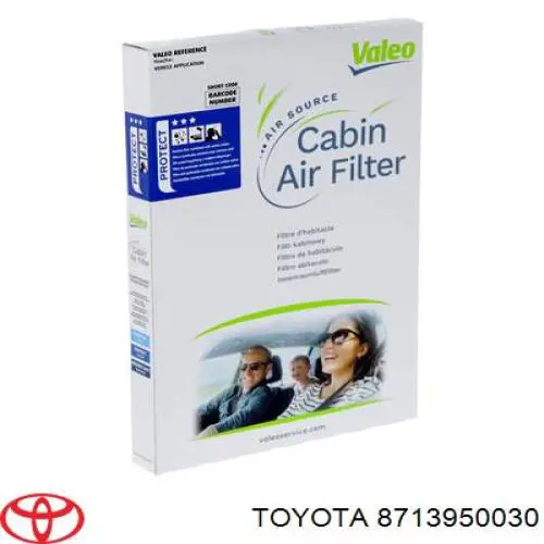 Comprar 8713950030 Toyota Filtro de aire del habitáculo