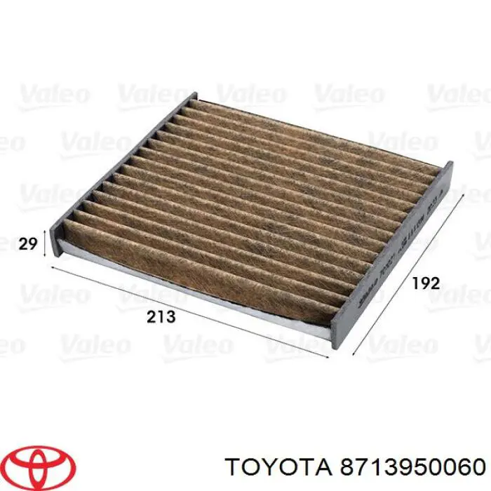 Comprar 8713950060 Toyota Filtro de aire del habitáculo