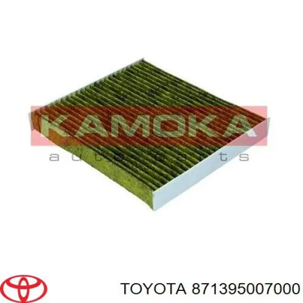  87139-50070-00 Toyota filtro de habitáculo