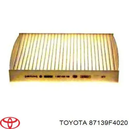 Filtro de cabina Toyota 87139F4020 precio, desde 8,09 EUR