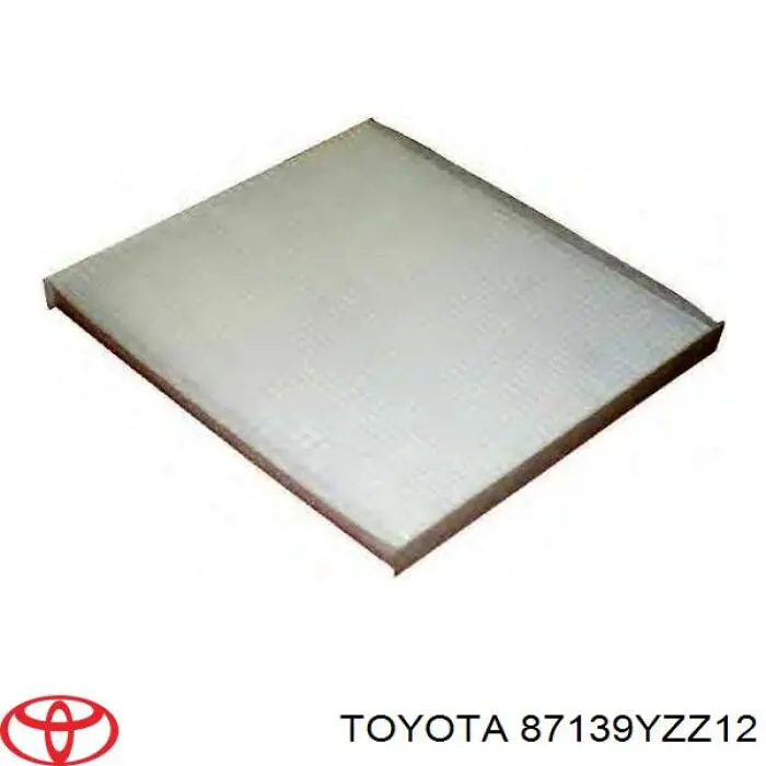 87139YZZ12 Toyota filtro habitáculo