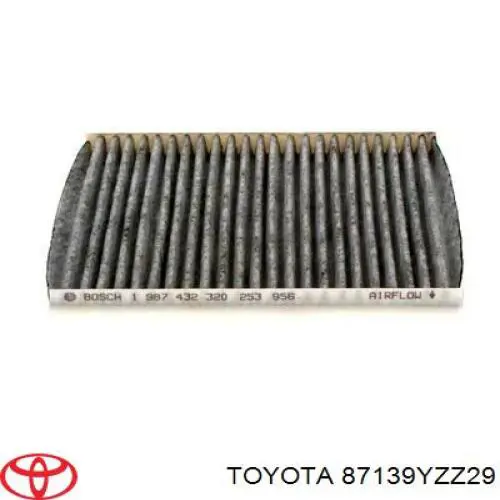 87139YZZ29 Toyota filtro habitáculo