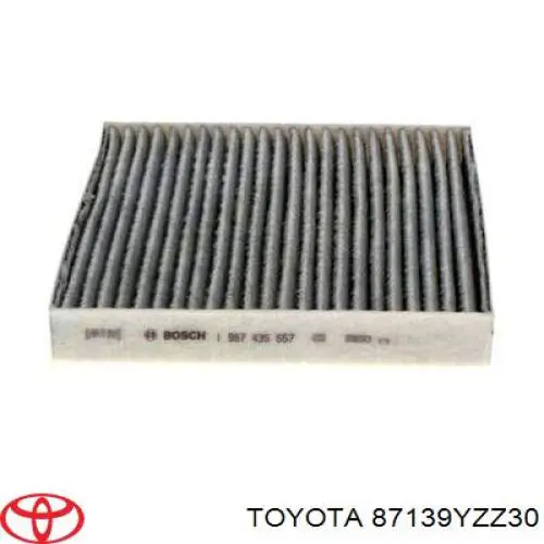 87139YZZ30 Toyota filtro habitáculo
