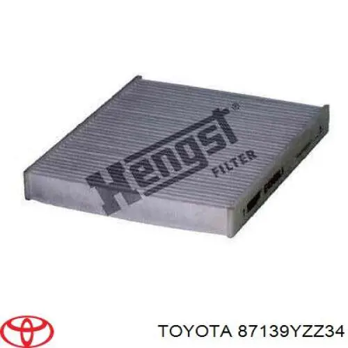 87139YZZ34 Toyota Filtro antipolen