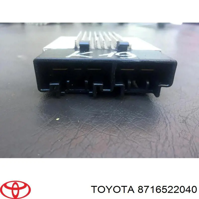 8716522040 Toyota resistencia de calefacción