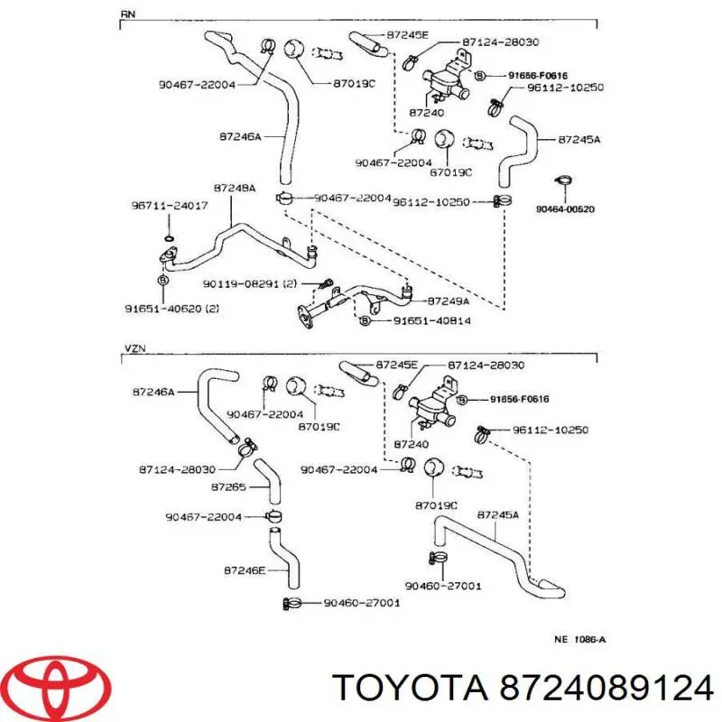 8724089124 Toyota